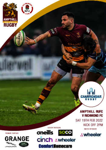 Ampthill RUFC v Richmond FC | Zeeon